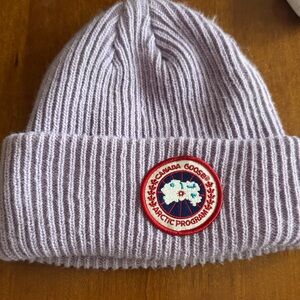 Canada Goose Kids Light Purple Beanie